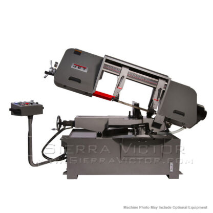 JET HBS-1220MSAH Semi-Automatic Mitering Variable Speed Bandsaw w/Hydraulic Vise JT9-424475