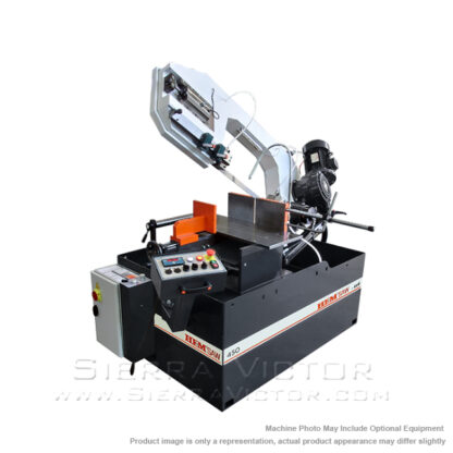 HE&M 450 BSA Semi-Automatic Double Miter Bandsaw