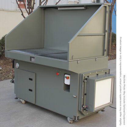 GMC DDT-6137 1550cfm 5x3 ft Metal Downdraft Table - Image 2