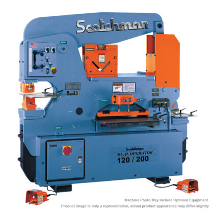 SCOTCHMAN DO 120/200-24M Dual Operator Hydraulic Ironworker