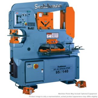 SCOTCHMAN DO 95/140-24M Dual Operator Hydraulic Ironworker