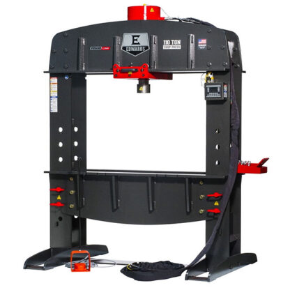EDWARDS ED9-HAT9050 110 Ton Shop Press w/Programmable Logic Control - Options Available - Image 4
