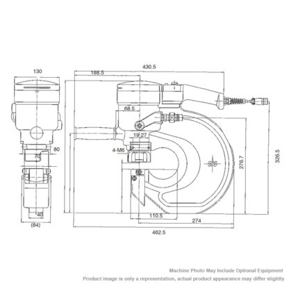 NITTO KOHKI HS11-1624 SELFER ACE 52 Ton Portable Double-acting Hydraulic Puncher