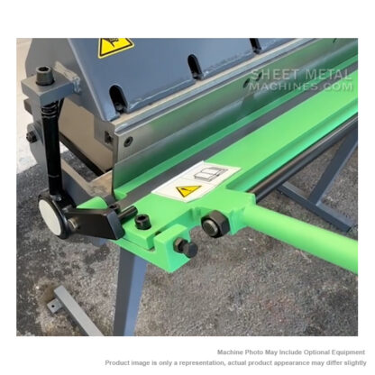 HM MACHINERY 4 ft x 20 ga. Straight Brake w/Angled Nose Bar | HM 1300L - Image 3