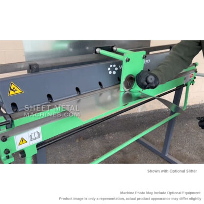 HM MACHINERY 4 ft x 20 ga. Straight Brake w/Angled Nose Bar | HM 1300L - Image 4