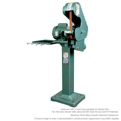 BURR KING MODEL 562 3-Wheel Belt Grinder