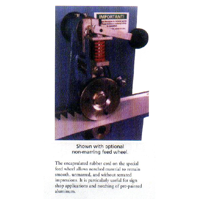 RUOFF NOTCHER Automatic Power Notcher with Non-Marring Feed Wheel - Image 11