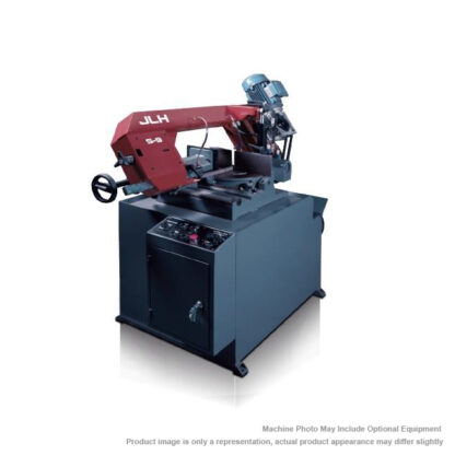 JLH S-9DM Semi-Automatic Mitering Bandsaw