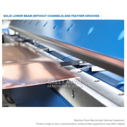 ERBEND MFG 3210 10ft x 0.039 in. CNC Motorized Sheet Metal Folding Machine - Image 5