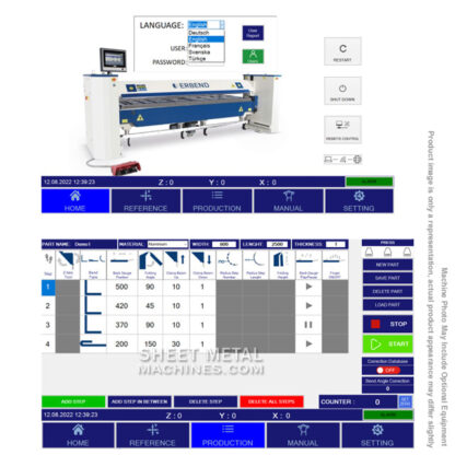 ERBEND MFH 2115 6.8ft x 0.059 in. CNC Motorized Folder - Image 18