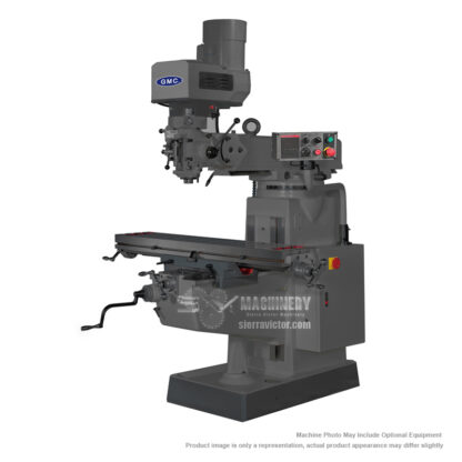 GMC GMM-1050EVS Manual Vertical Mill w/Inverter Drive