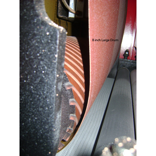 GMC FP-4075 40x75 in. Heavy Duty Metal Wide Belt Sander - Image 9